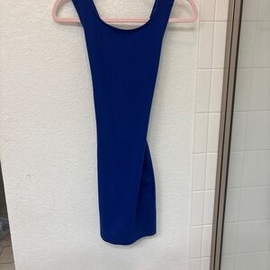 Forever 21 Royal Blue Backless Dress